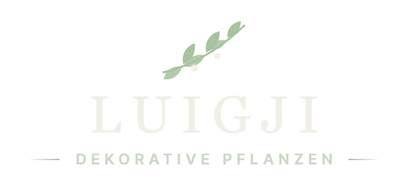 Zeke Luigji Dekorative Pflanzen Logo