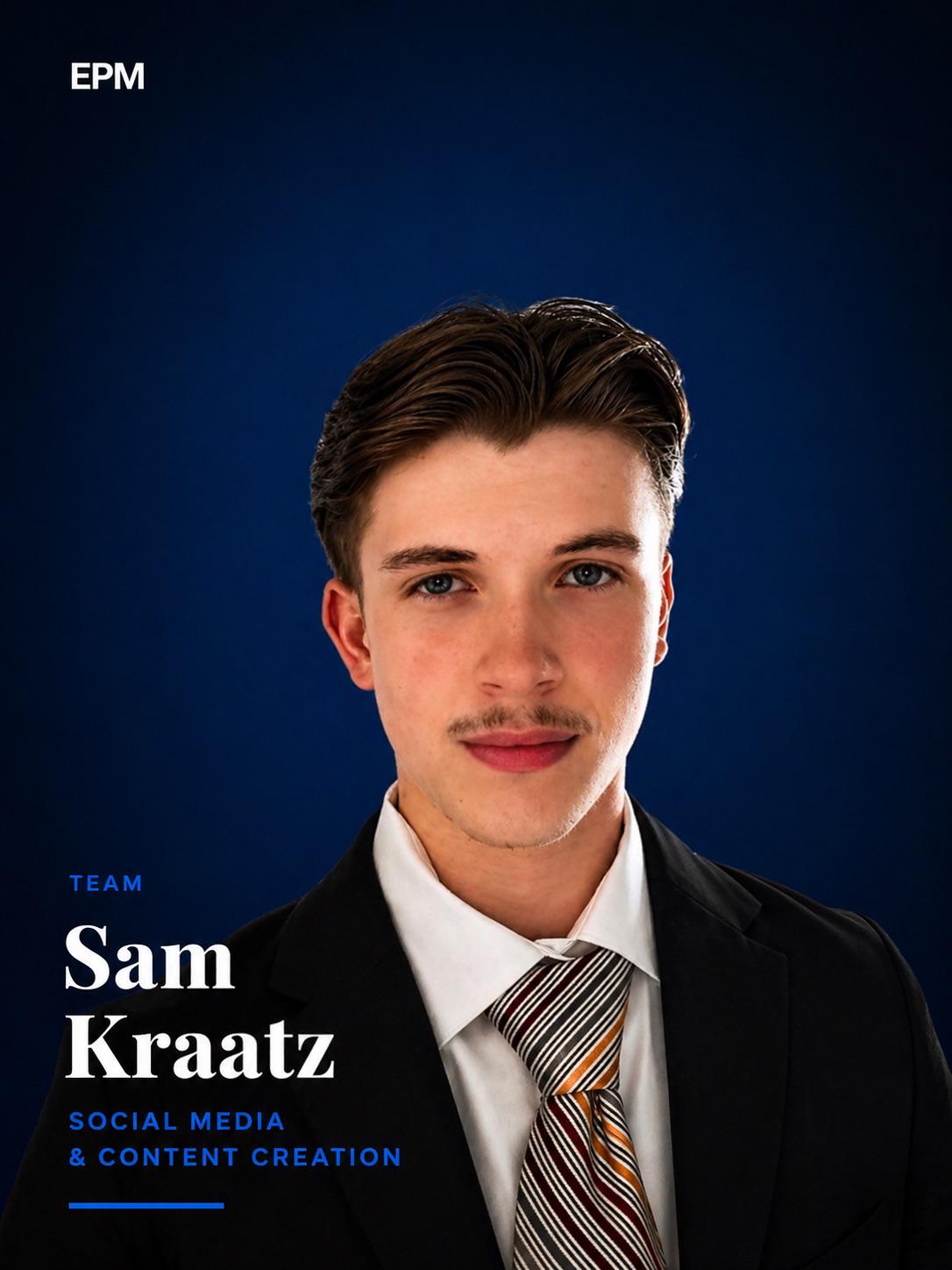 Sam Kraatz, Social & Content bei EPM Results