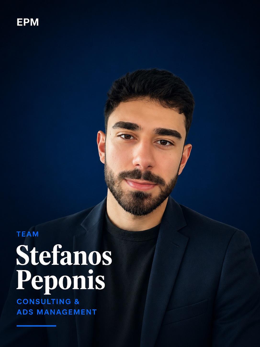 Stefanos Peponis, Consulting & Ads bei EPM Results